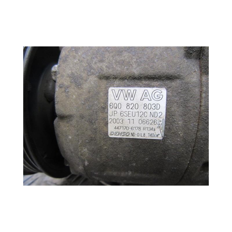 Recambio de aire acondicionado : seat ibiza : 1.9 tdi (100,61cv) [2004] para seat ibiza 1.9 tdi referencia OEM IAM 6QO820803D  