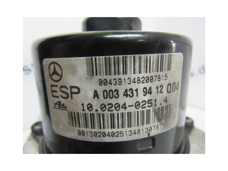Recambio de abs : m. benz c 270 : 2.7 dci automatico [2002] para m. benz c 270 2.7 dci automatico referencia OEM IAM A0034319412
