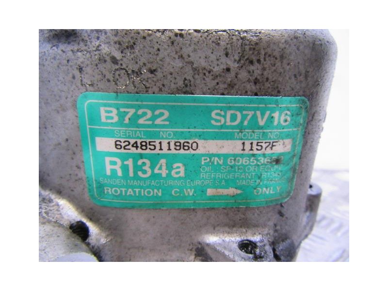 Recambio de aire acondicionado : fiat multipla : 1.9 jtd (104,69cv) [2000] para fiat multipla 1.9 jtd referencia OEM IAM SD7V16R