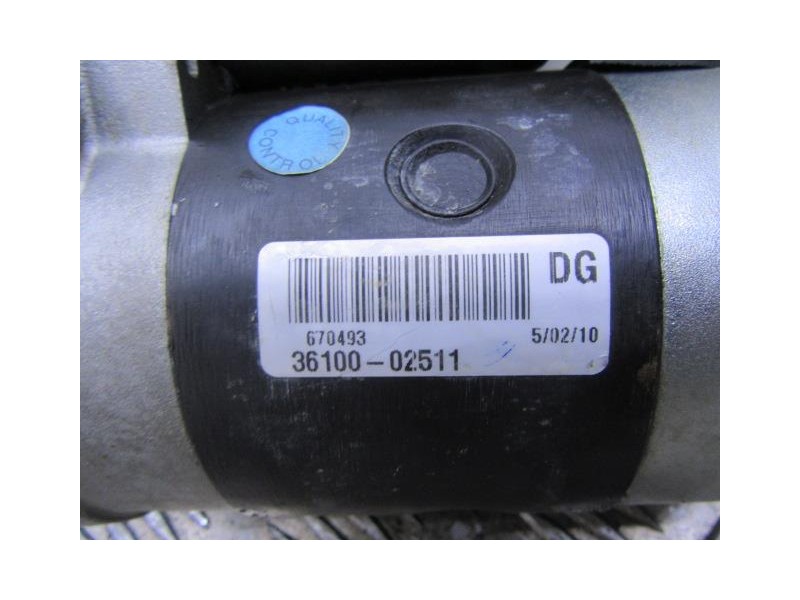 Recambio de motor arranque : hyundai getz : 1.1 g (63,09cv) [2005] para hyundai getz 1.1 g referencia OEM IAM 36100-02511  