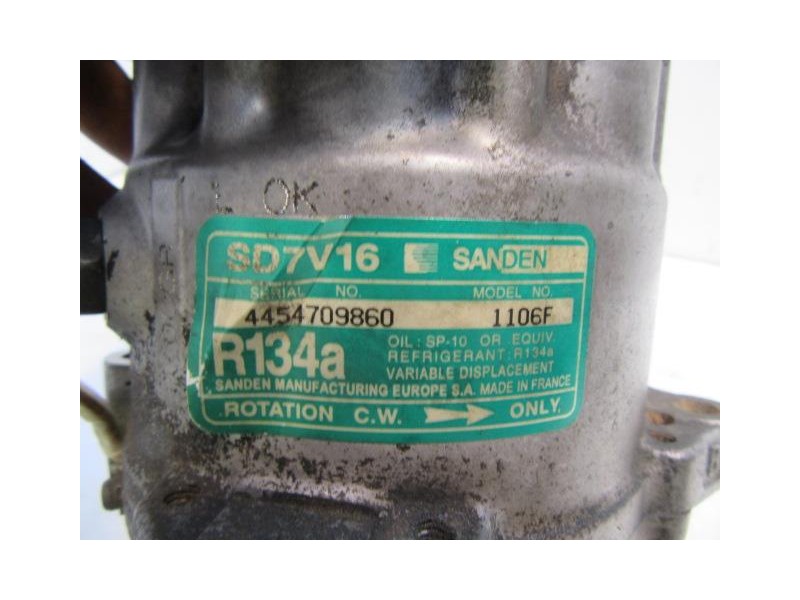 Recambio de aire acondicionado : peugeot 206 : 1.9 d [1998] para peugeot 206 1.9 d referencia OEM IAM 4454709860  