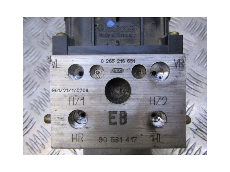 Recambio de abs : opel astra : 1.7 d (67,98cv) [1999] para opel astra 1.7 d referencia OEM IAM 0265216651  