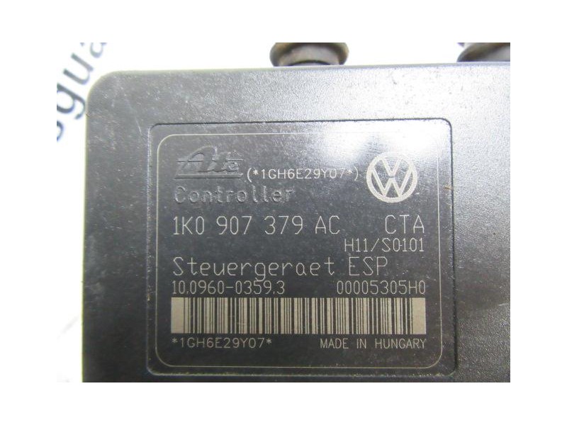 Recambio de abs : seat altea : 1.6 g (101,97cv) [2007] para seat altea 1.6 g referencia OEM IAM 1K0614517AF  