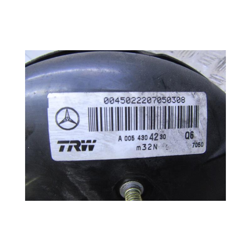 Recambio de servofreno : m. benz a 140 : 1.4 g (81,58cv) [2002] para m. benz a 140 1.4 g referencia OEM IAM A0054304230  