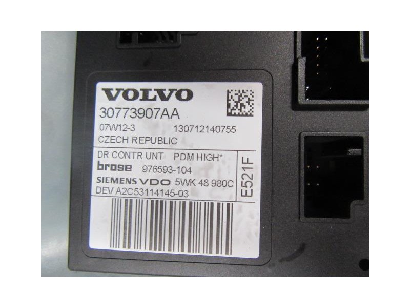 Recambio de elevalunas elec. del. dch. : volvo s40 : 1.6 td [2007] para volvo s40 1.6 td referencia OEM IAM 30773907AA  