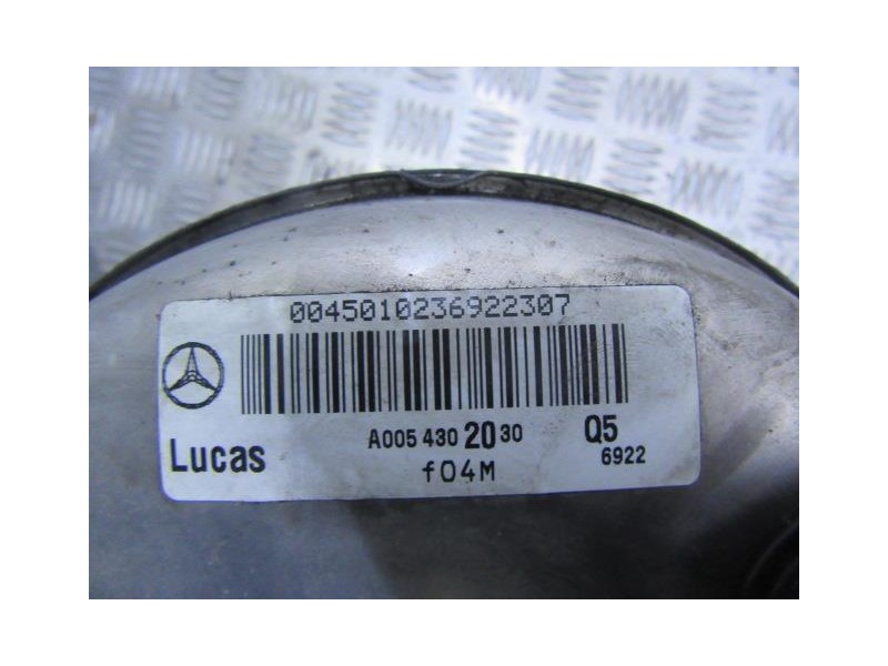 Recambio de servofreno : m. benz a 170 : 1.7 td (89,73cv)5p [2001] para m. benz a 170 1.7 td (89,73cv 1.7 td 5p referencia OEM I
