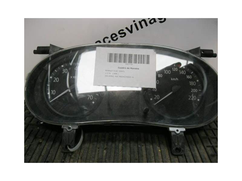 Recambio de cuadro instrumentos para renault clio 1.5 td/k9k 17 referencia OEM IAM 8200276525  