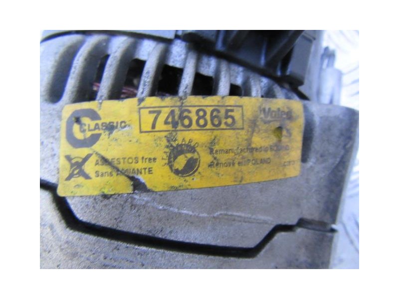 Recambio de alternador : volkswagen polo : 1.9 d (63,90cv) [1998] para volkswagen polo 1.9 d referencia OEM IAM T565721R  