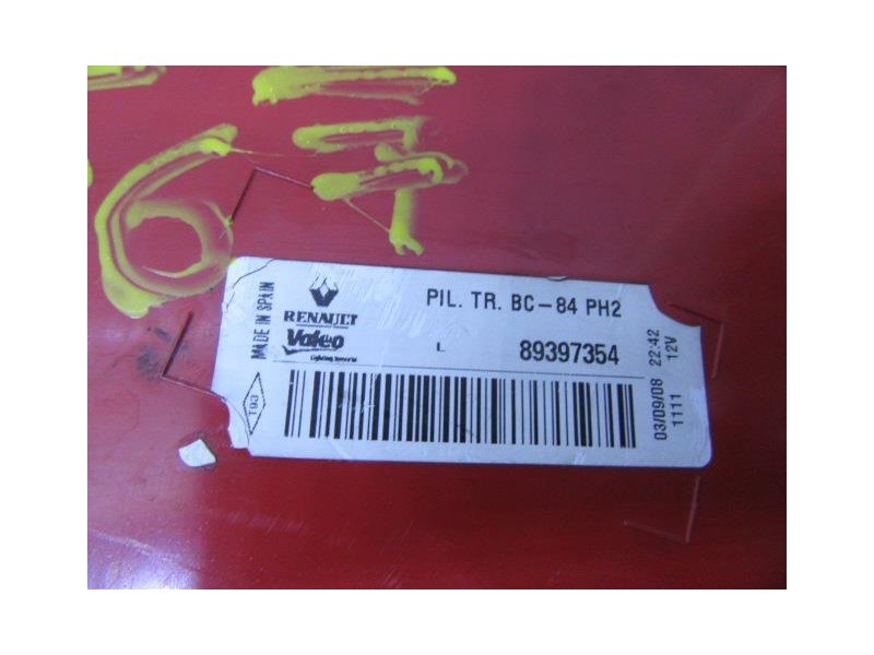 Recambio de piloto trasero izq. : renault megane : 1.5 d (106,05cv) [2008] para renault megane 1.5 d referencia OEM IAM   