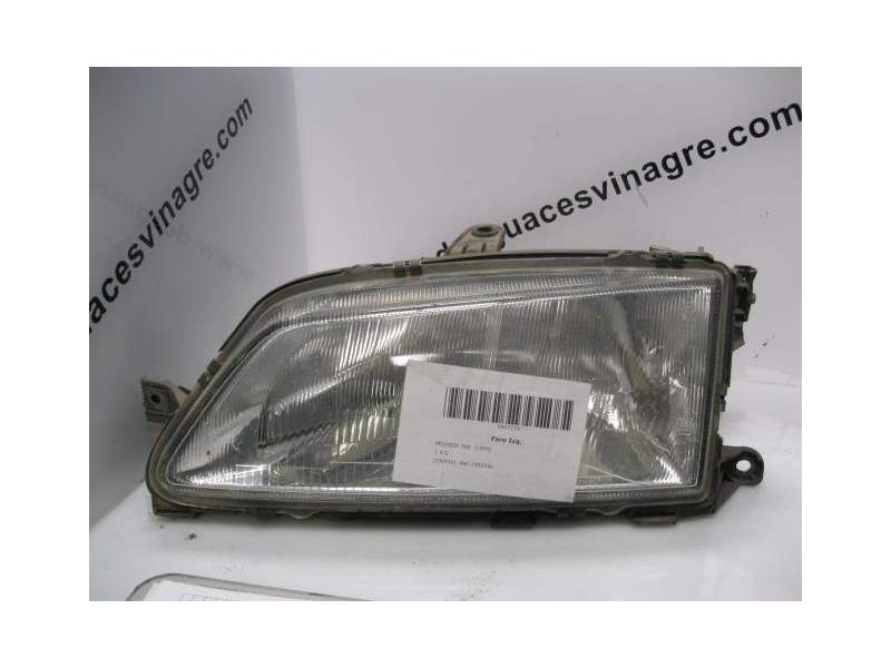Recambio de faro izquierdo para peugeot 306 1.4 g-kdx referencia OEM IAM CRISTAL  