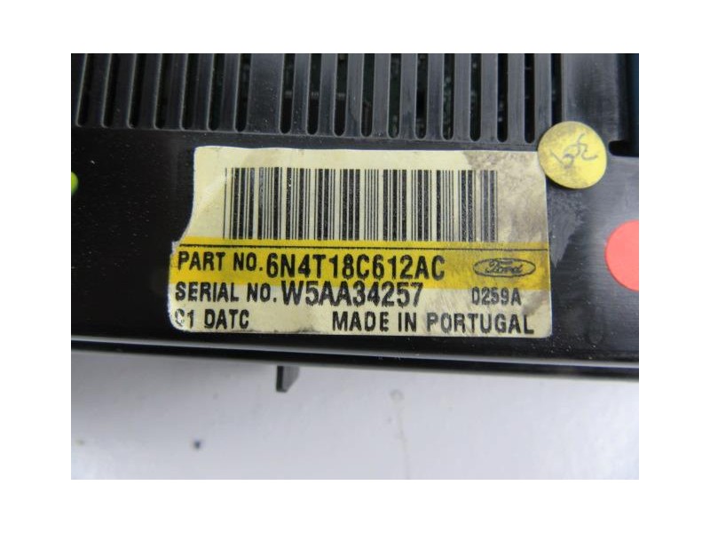 Recambio de mandos calefaccion : ford c max : 1.6 tdci (89,73cv) [2006] para ford c max 1.6 tdci referencia OEM IAM 6N4T-18C612-