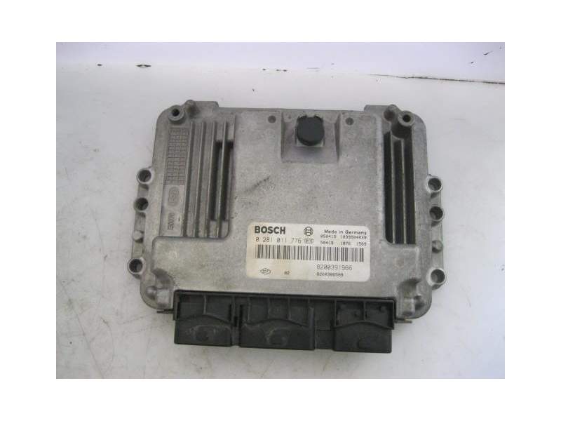 Recambio de centralita para renault scenic 1.9 dci f9q d612 referencia OEM IAM 8200391966 0281011776 
