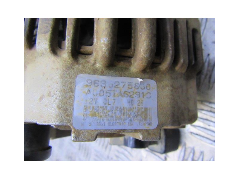 Recambio de alternador : peugeot partner : 1.6 hdi (75,05cv) [2011] para peugeot partner 1.6 hdi referencia OEM IAM 9638275860  