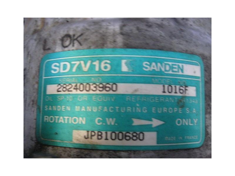 Recambio de aire acondicionado : honda accord : 2.0 td. -20t2n (104,72cv) 5p [2000] para honda accord 2.0 td. -20t2n referencia 