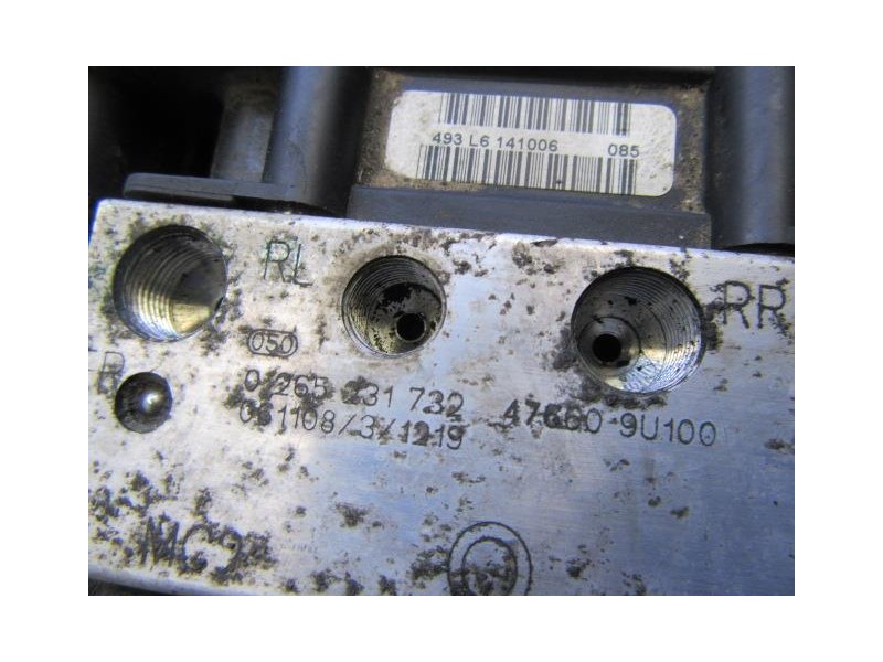 Recambio de abs : nissan note : 1.5 dci (85,65cv) [2007] para nissan note 1.5 dci referencia OEM IAM 0265231732  