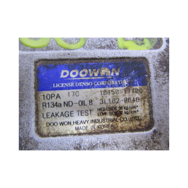 Recambio de aire acondicionado : kia sorento : 2.5 crdi (140,04cv) [2004] para kia sorento 2.5 crdi referencia OEM IAM 16150-177