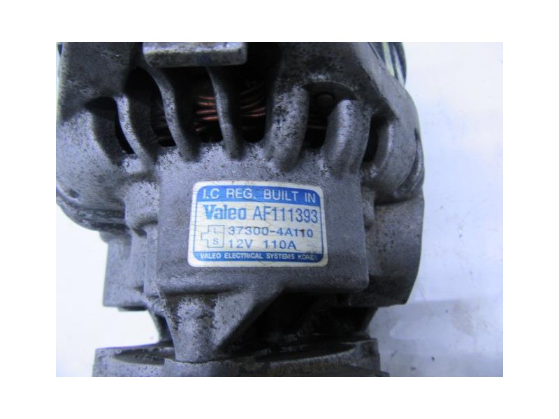 Recambio de alternador : kia sorento : 2.5 crdi (140,04cv) [2004] para kia sorento 2.5 crdi referencia OEM IAM 37300-4A110  