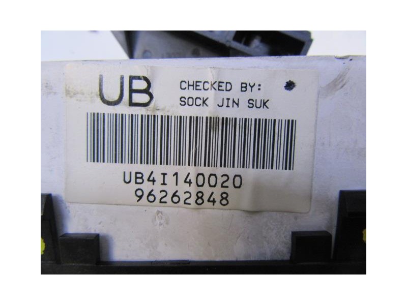 Recambio de mandos calefaccion : daewoo tacuma : 1.6 g (104,69cv) [2004] para daewoo tacuma 1.6 g referencia OEM IAM 96262848  