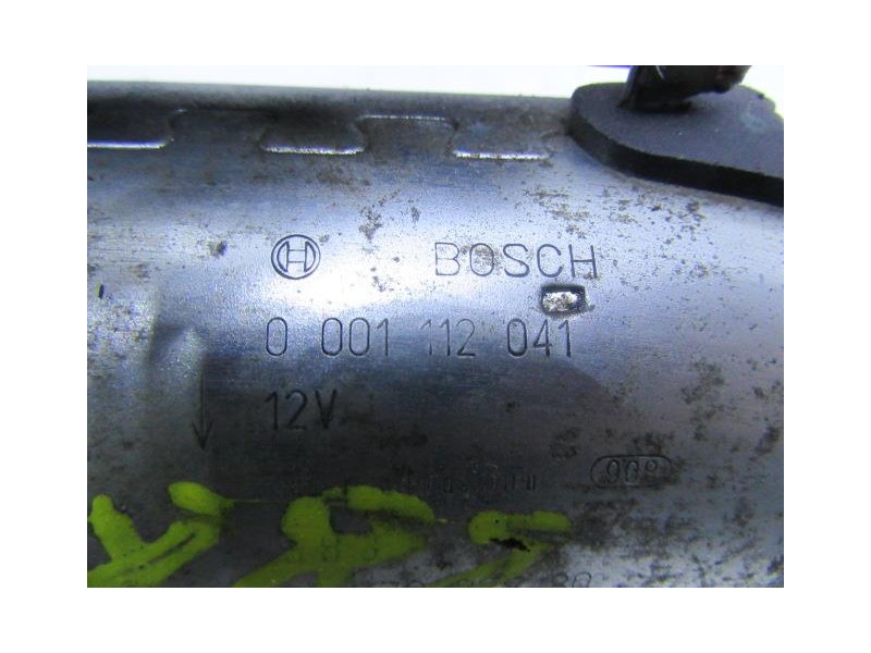 Recambio de motor arranque : peugeot 206 : 1.4 g (74,78cv) [2005] para peugeot 206 1.4 g referencia OEM IAM 0001112041BOSCH  