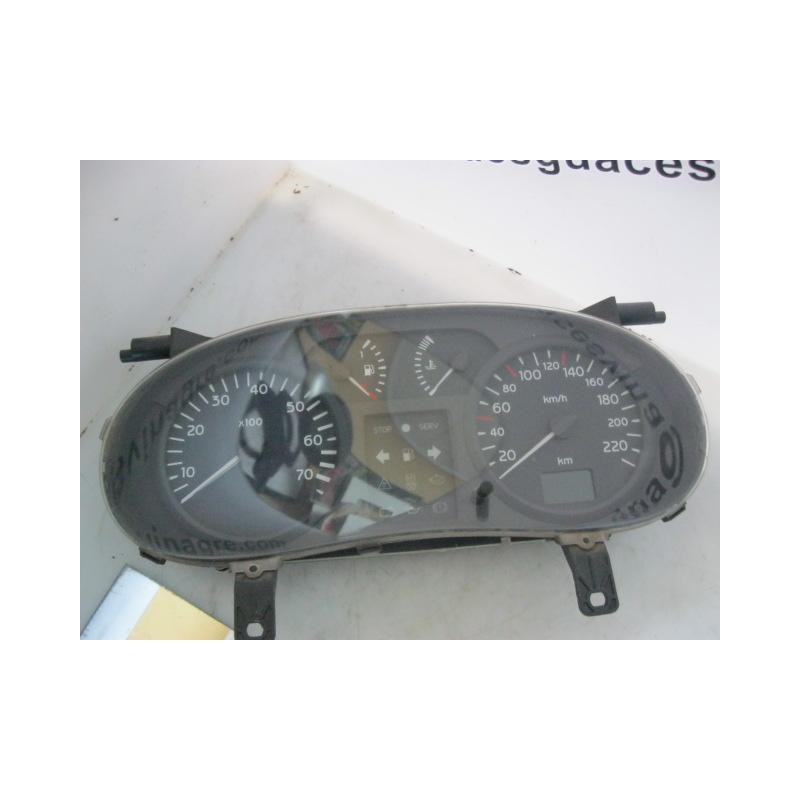Recambio de cuadro instrumentos : renault clio : 1.1 g/d4f b7 (74,8cv) 5p [2001] para renault clio 1.1 g/d4f b7  5p referencia O