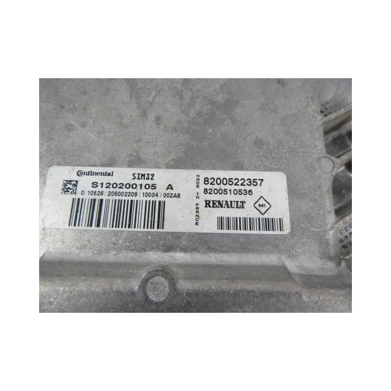 Recambio de centralita : renault clio : 1.1 g (74,78cv) [2010] para renault clio 1.1 g referencia OEM IAM 8200522357  