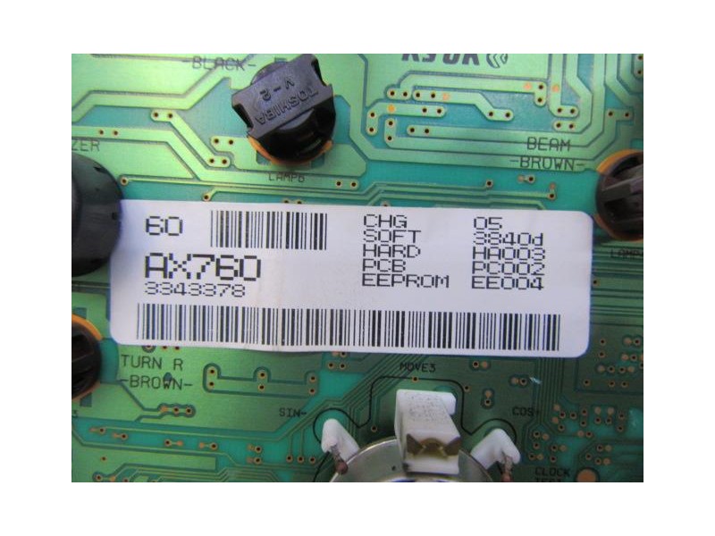 Recambio de cuadro instrumentos : nissan micra : 1.2 g (80,22cv) [2003] para nissan micra 1.2 g referencia OEM IAM AX760  