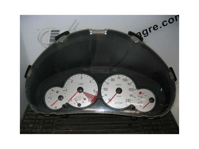 Recambio de cuadro instrumentos para peugeot 206 2.0 hdi-rhy referencia OEM IAM VK2HRE14  