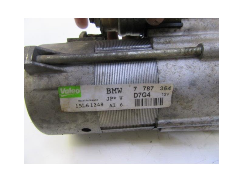Recambio de motor arranque : bmw x3 : 2.0 td (149,56cv) 6v [2007] para bmw x3 2.0 td 6v referencia OEM IAM 7787354D7G4VALEO  