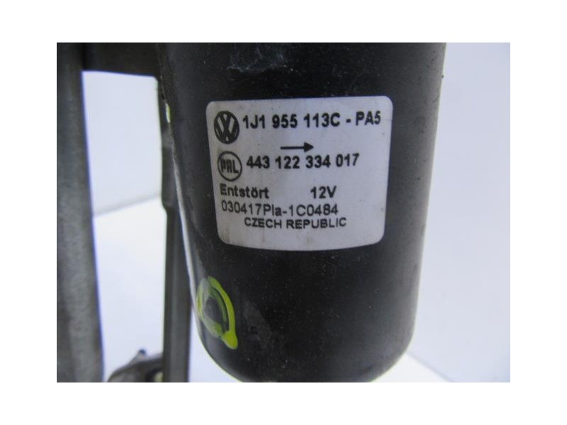 Recambio de motor limpia delantero : skoda octavia : 1.9 tdi (130,52cv) fr [2003] para skoda octavia 1.9 tdi fr referencia OEM I