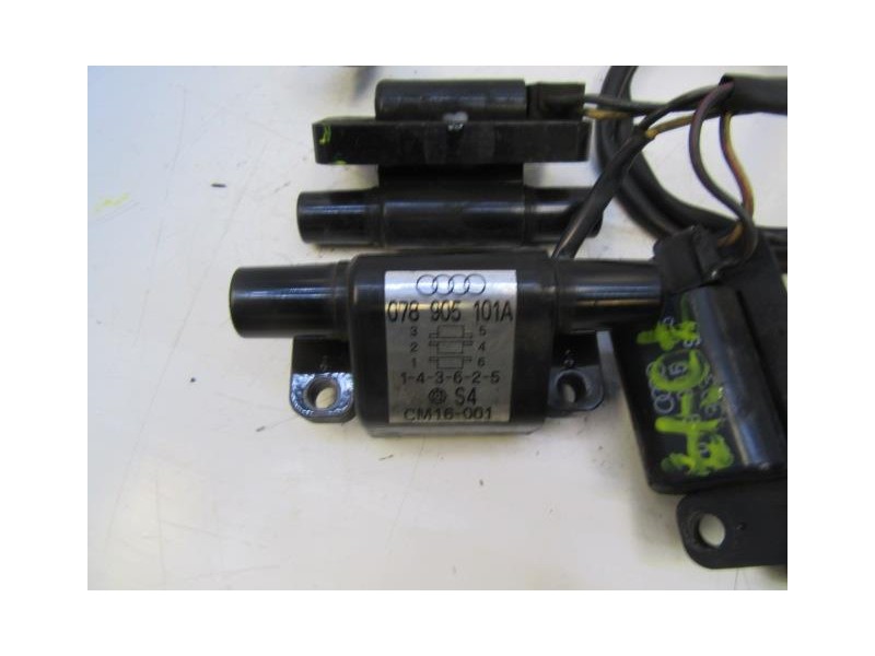 Recambio de bobina : audi 100 : 2.6 g (149,56cv) [1994] para audi 100 2.6 g referencia OEM IAM 078905101A  