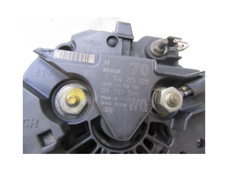 Recambio de alternador : opel agila : 1.2 g (74,78cv) [2000] para opel agila 1.2 g referencia OEM IAM 0124225022BOSCH70A  