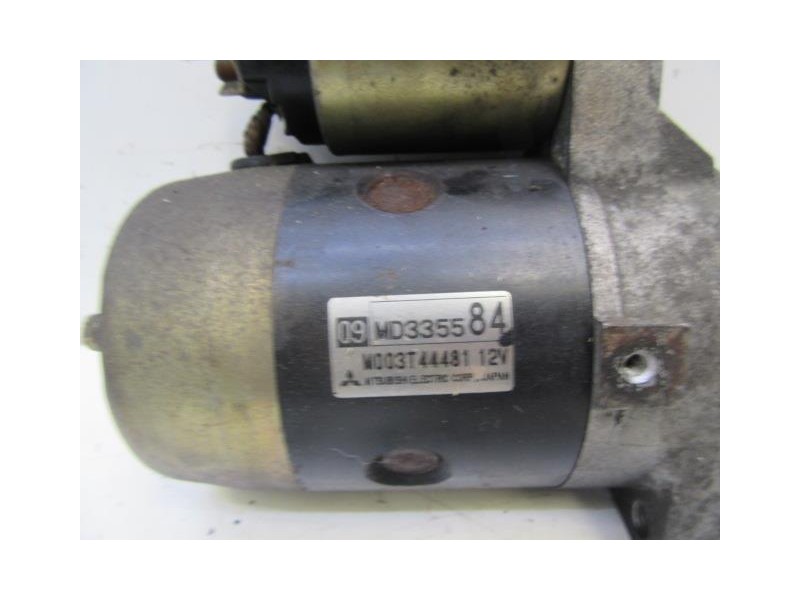 Recambio de motor arranque : mitsubishi galant : 2.0 g (135,96cv) [1997] para mitsubishi galant 2.0 g referencia OEM IAM M003T44