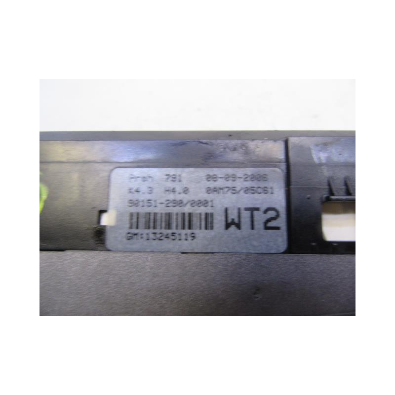 Recambio de mandos calefaccion : opel zafira : 1.9 cdti (119,64cv) [2007] para opel zafira 1.9 cdti referencia OEM IAM 13245119 