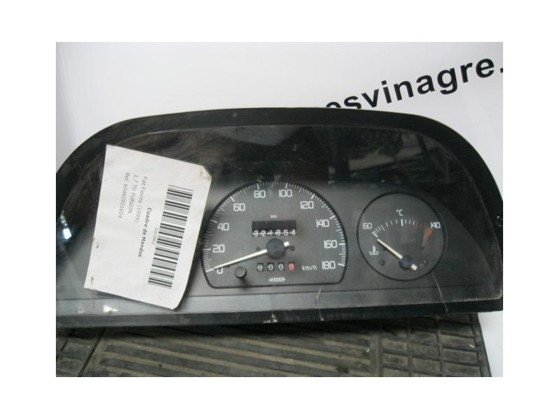 Recambio de cuadro instrumentos : fiat fiorino : 1.7 td furgon [1999] para fiat fiorino 1.7 td furgon referencia OEM IAM 6046050