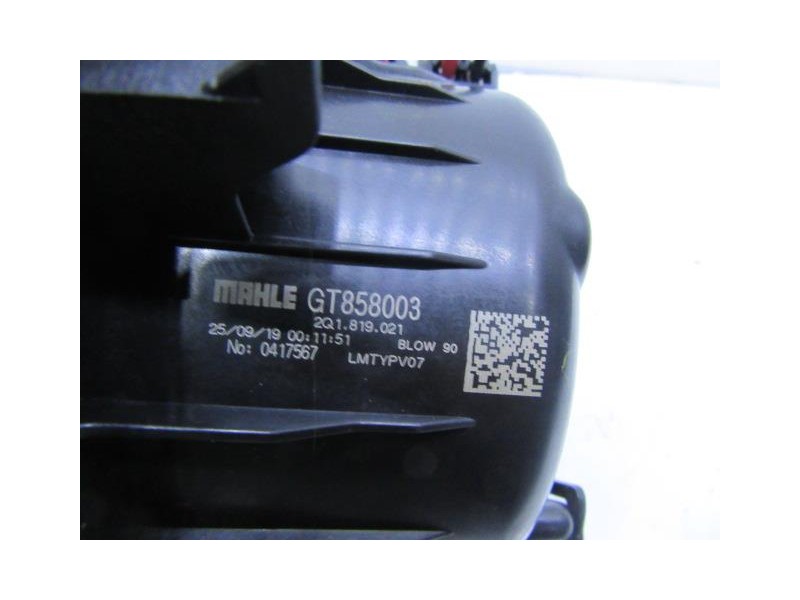 Recambio de motor calefaccion : seat ibiza : 1.0 g (95,17cv) turbo [2019] para seat ibiza 1.0 g turbo referencia OEM IAM 2Q18190