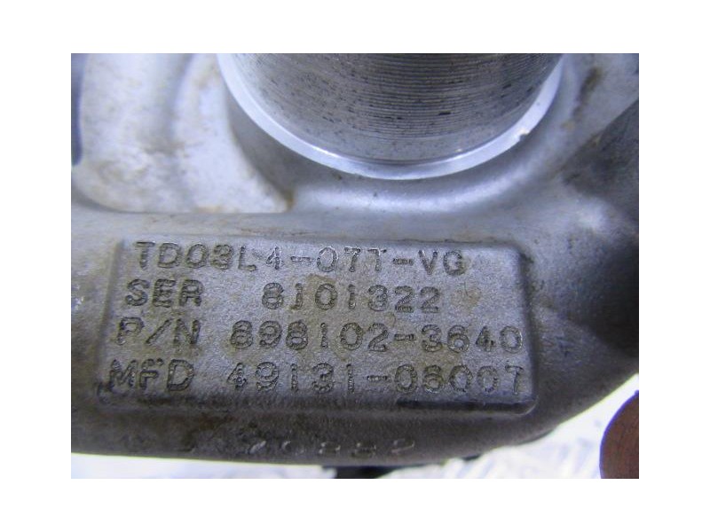 Recambio de turbo : opel astra : 1.7 cdti (100,61cv) [2008] para opel astra 1.7 cdti referencia OEM IAM 8101322  