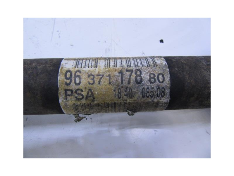 Recambio de transmision delantera dch. : citroen berlingo : 1.6 hdi (75,05cv) [2009] para citroen berlingo 1.6 hdi referencia OE