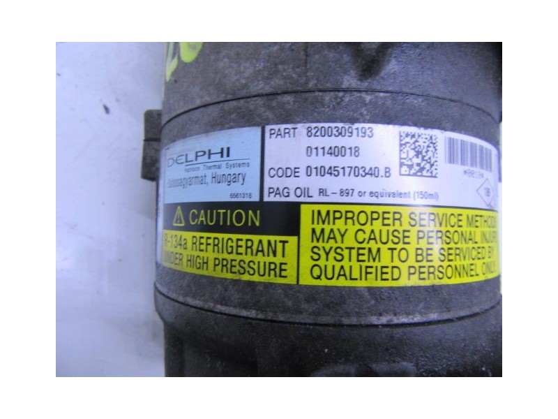 Recambio de aire acondicionado : renault megane : 1.9 dci (119,64cv) [2005] para renault megane 1.9 dci referencia OEM IAM 82003