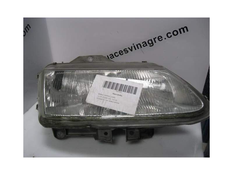 Recambio de faro derecho para renault espace 2.2 td (g8t 716) 115 cv referencia OEM IAM DOBLE OPTICA  