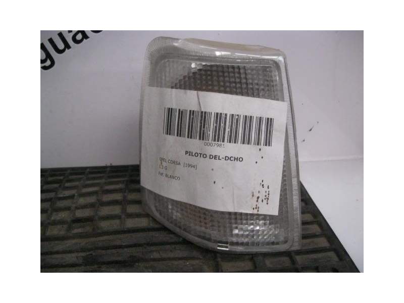 Recambio de piloto delantero derecho para opel corsa 1.2 g -c12nz referencia OEM IAM   