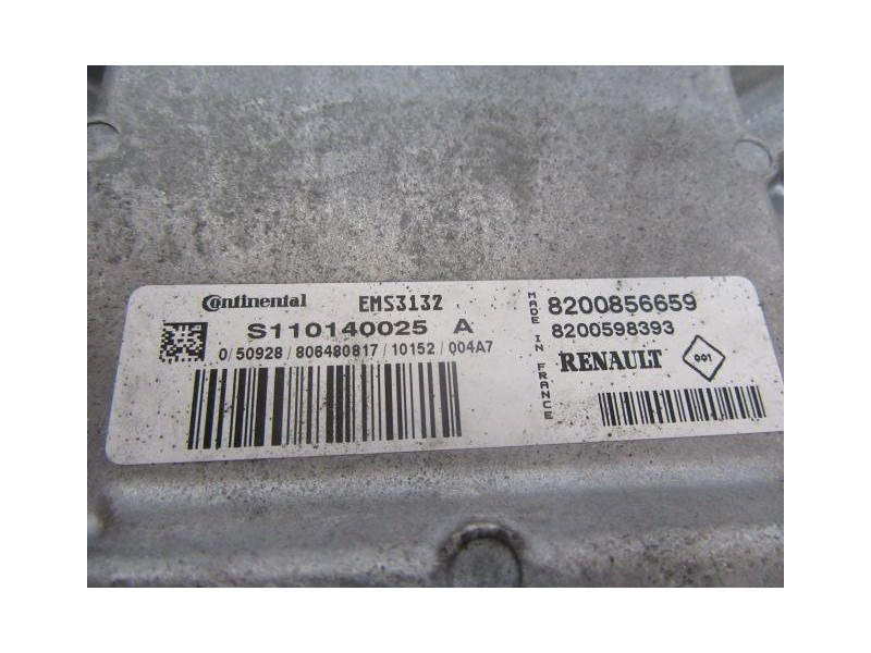 Recambio de centralita : dacia sandero : 1.5 g (75 cv) [2010] para dacia sandero 1.5 g (75 cv) referencia OEM IAM 8200856659  