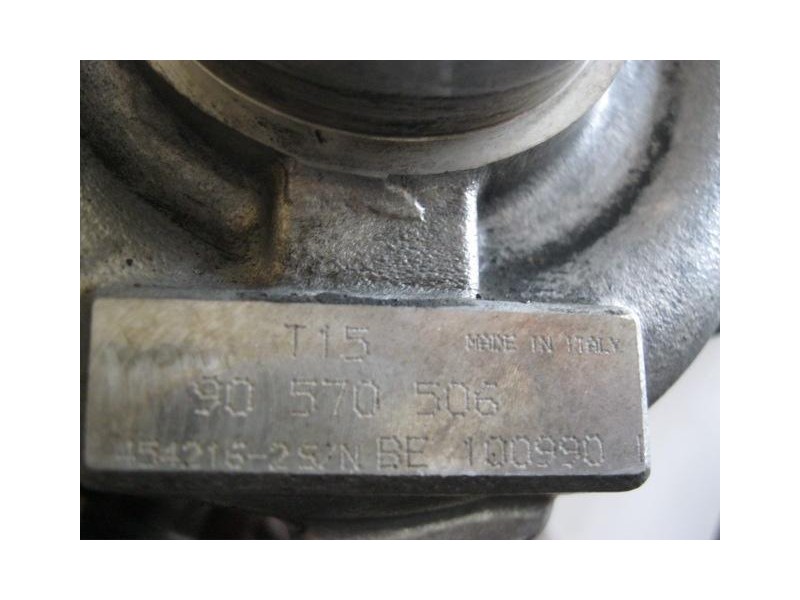 Recambio de turbo : opel vectra : 2.0 d-x200th (100,64cv) 4p [1998] para opel vectra 2.0 d-x200th   referencia OEM IAM 90570506 