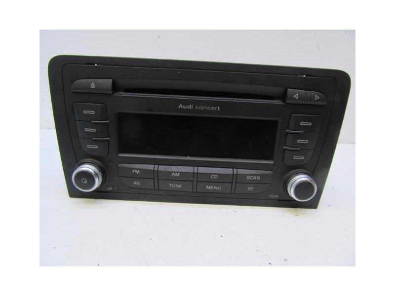Recambio de equipo musica radio cd : audi a3 : 1.9 tdi (104,69cv) [2009] para audi a3 1.9 tdi referencia OEM IAM 8P0035186S  