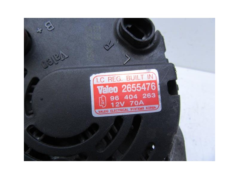 Recambio de alternador : chevrolet kalos : 1.4 g 3 puertas [2005] para chevrolet kalos 1.4 g 3 puertas referencia OEM IAM 964042