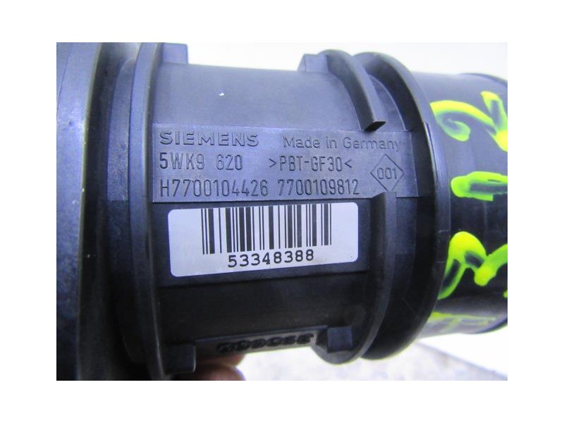 Recambio de caudalimetro : renault megane : 1.9 dci (130,52cv) [2007] para renault megane 1.9 dci referencia OEM IAM H7700104426