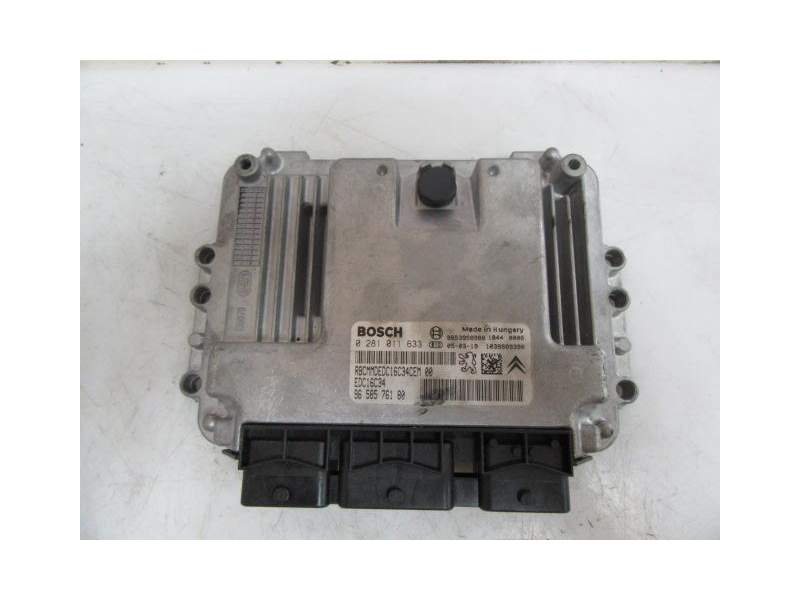Recambio de centralita para peugeot 407 (6d_) 1.6 hdi 110 (6d9hzc, 6d9hyc) referencia OEM IAM 9658576180 0281011633 