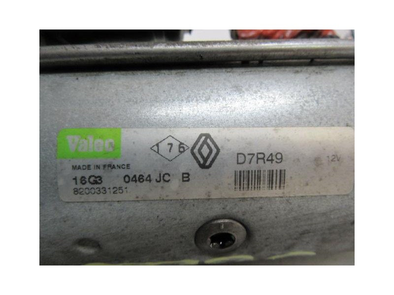 Recambio de motor arranque : renault laguna : 1.9 dci (119,64cv) [2003] para renault laguna 1.9 dci referencia OEM IAM 820033125