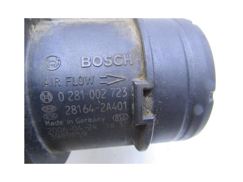 Recambio de caudalimetro : hyundai getz : 1.5 crdi (88,37cv) [2006] para hyundai getz 1.5 crdi referencia OEM IAM 0281002723BOSC