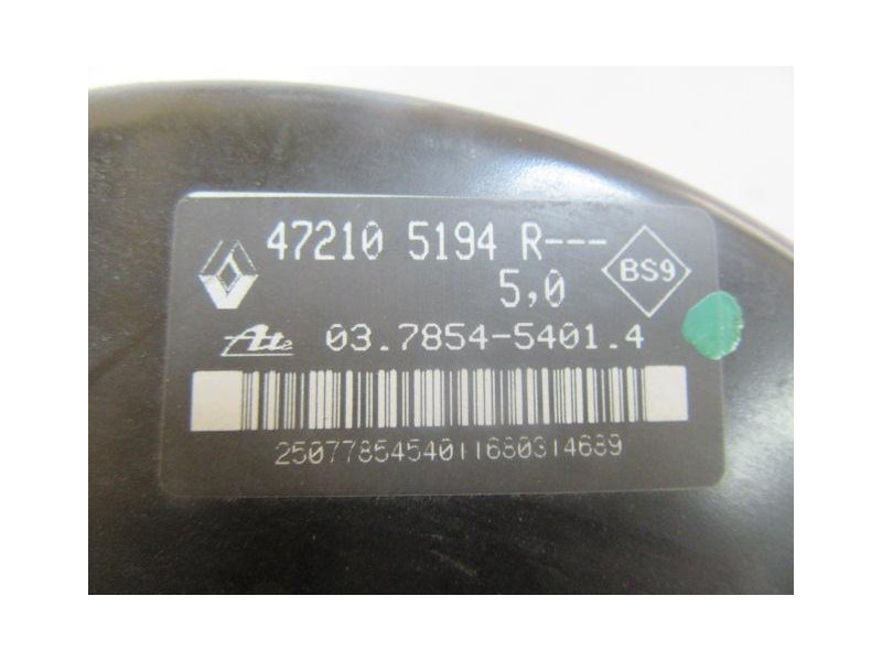 Recambio de servofreno : dacia sandero : 1.5 g (75 cv) [2010] para dacia sandero 1.5 g (75 cv) referencia OEM IAM 472105194R--- 