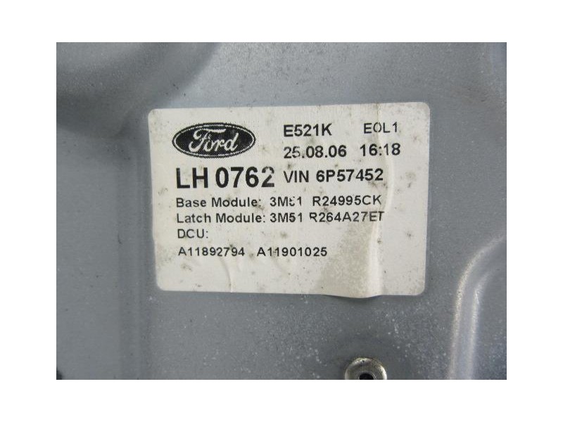 Recambio de elevalunas elec. tra. izq. : ford c max : 1.6 tdci (89,73cv) [2006] para ford c max 1.6 tdci referencia OEM IAM MANU